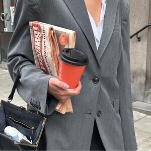 Djerf Avenue Grey Forever Blazer